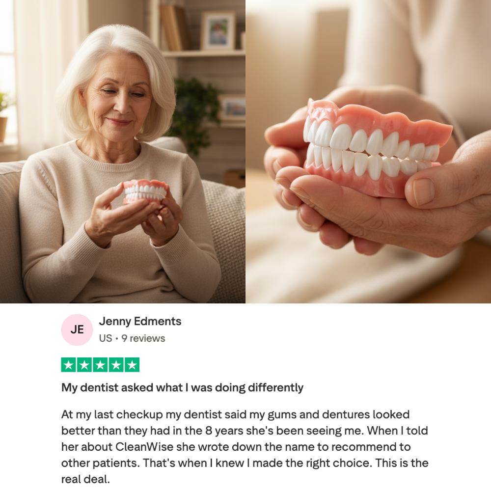 Cleanwise Pro #1 Dentist-Recommended Ultrasonic Denture Cleaner